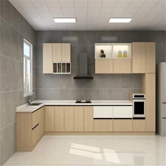 Kabinet Aluminium berbentuk L